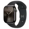 Apple Watch S10 Mobilhálózatos 46mm Palaszürke Titán Tokkal és Fekete Sport Szíjjal - M/L thumbnail