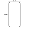 Etteri edzett üveg 9D iPhone 16 Pro 6,3"-hoz üvegfólia thumbnail