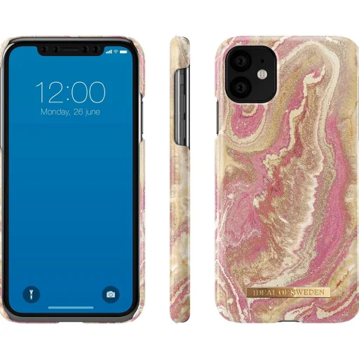iDeal Of Sweden tok iPhone 11 Golden Blush Marble - 2