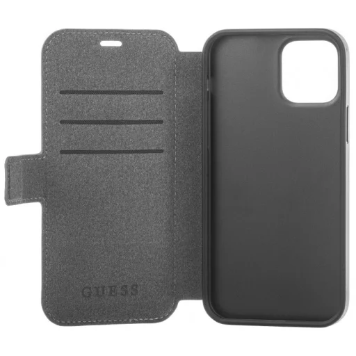 iPhone 12 mini Guess GUFLBKSP12S4GG  4G fliptok szürke - 4