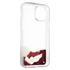 iPhone 12 mini Guess GUHCP12SGLHFLRA Liquid Glitter Charms PC tok raspberry thumbnail