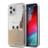 iPhone 12/ 12 Pro Karl Lagerfeld KLHCP12MPABGNU Liquid Glitter Peek a Boo pink thumbnail