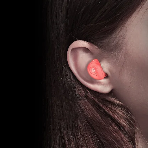 Nillkin TW003 GO TWS vezeték nélküli bluetooth 5.0 DSP IPX5 fülhallgató piros - 8