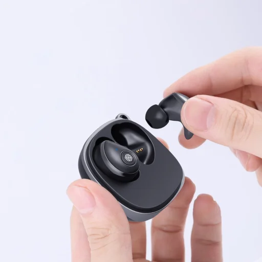 Nillkin TW003 GO TWS vezeték nélküli bluetooth 5.0 DSP IPX5 fülhallgató piros - 5