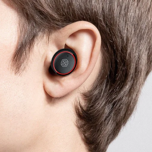 Nillkin E1 Liberty TWS vezeték nélküli Bluetooth 5.0 IPX4 fülhallgató fekete/ arany - 12