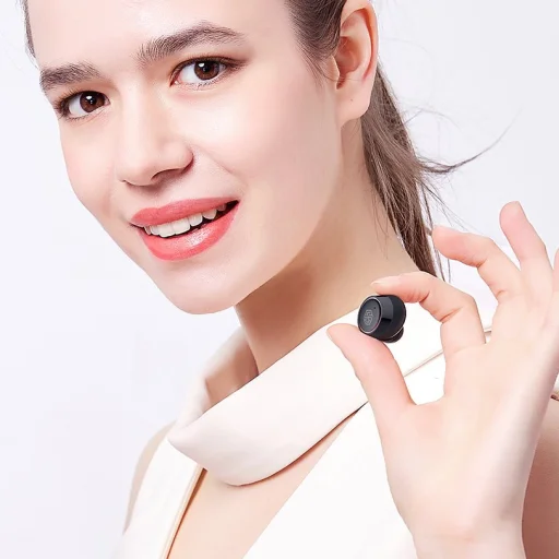 Nillkin E1 Liberty TWS vezeték nélküli Bluetooth 5.0 IPX4 fülhallgató fekete/ arany - 15