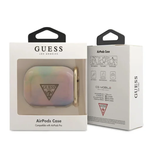 Guess Tie Dye GUACAPTPUMCGG01 AirPods Pro 1/2 tok pink - 2