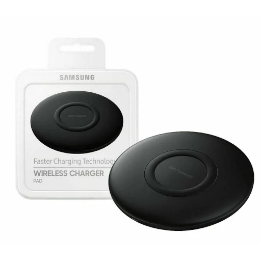 Samsung EP-P1100BBEGWW vezeték nélküli Qi gyorstöltő fekete - 1