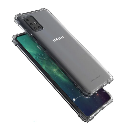 Samsung A51 Wozinsky Anti Shock fokozott védelmet nyújtó tok átlátszó - 6