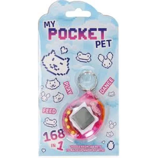 Retro Digitális Barát pink színben - 2