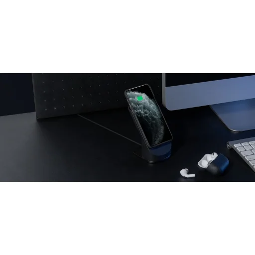 PITAKA MagEZ Juice vezeték nélküli Qi gyorstöltő és Powerbank fekete (MJ1002) - 7