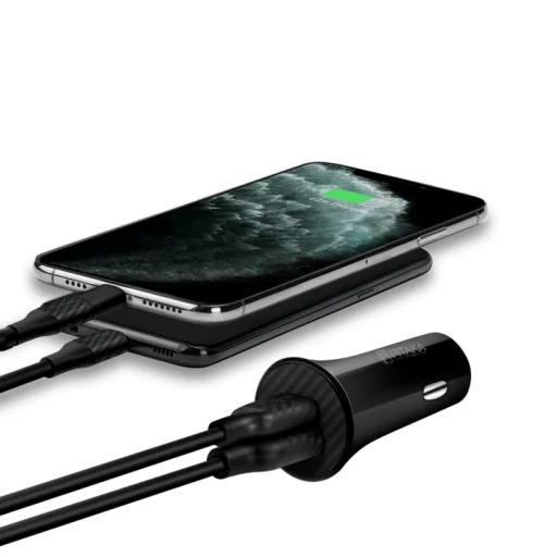 PITAKA Univerzális szivargyújtós 36W PD és QC töltő (CA2001) - 5