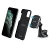 PITAKA MagEz Mount Qi Univerzális műszerfalra helyezhető mágneses autós telefontartó és vezeték nélküli Qi töltő fekete (CMS3001Q) thumbnail
