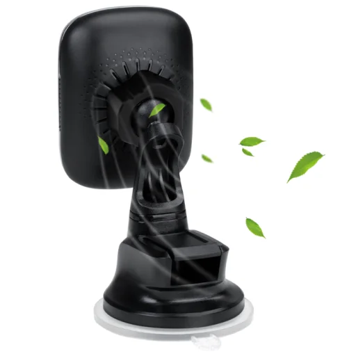 PITAKA MagEz Mount Qi Univerzális műszerfalra helyezhető mágneses autós telefontartó és vezeték nélküli Qi töltő fekete (CMS3001Q) - 4