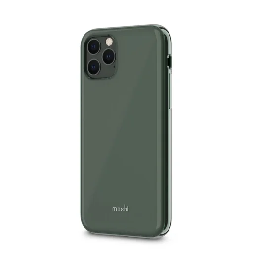 Moshi iGlaze iPhone 11 Pro keménytok, éjsötét zöld - 12