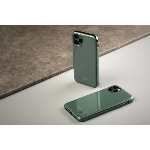 Moshi iGlaze iPhone 11 Pro keménytok, éjsötét zöld - 5