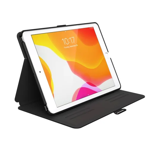 Speck Balance Folio iPad 10.2'' 8/7 2019/2020/2021 tok microban bevonattal, fekete - 1