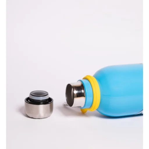 Snoopy 500 ml fém kulacs, kék - 5