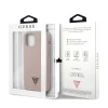iPhone 12/ 12 Pro Guess GUHCP12MLSTMLP Metal Triangle szilikon tok Light Pink thumbnail