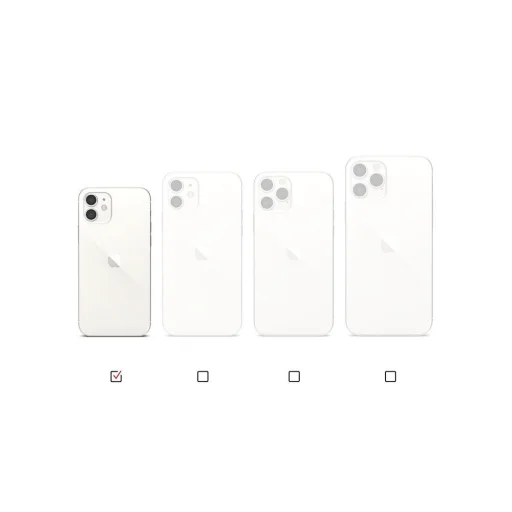 iPhone 12 mini Ringke Fusion PC és TPU tok szürke (FSAP0053) - 11