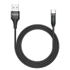 HOCO U76 Fresh USB - Type-C kábel 2A mágneses fejjel 1.2m fekete thumbnail