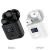 HOCO S11 TWS vezeték nélküli bluetooth headset fülhallgató fekete + fekete szilikon tok thumbnail