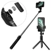 Baseus Selfie bot és teleszkópos tripod állvány bluetooth kioldóval fekete (SUDYZP-F01) thumbnail