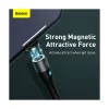 Baseus Zinc mágneses USB - Lightning adatkábel 2.4A 1m fekete/szürke (CALXC-KG1) thumbnail