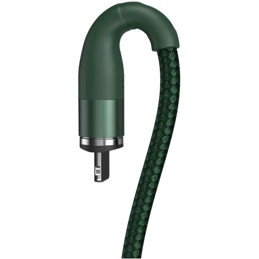Baseus Zinc mágneses USB - Lightning kábel 2.4A 1m zöld (CALXC-K06) - 6
