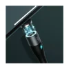 Baseus Zinc mágneses kábel USB + Csatlakozóvég szett 3A 1m fekete/szürke (CA1T3-AG1) thumbnail