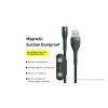 Baseus Zinc mágneses kábel USB + Csatlakozóvég szett AFC 5A 1m zöld (CA1T3-B06) thumbnail