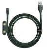 Baseus Zinc mágneses kábel USB + Csatlakozóvég szett AFC 5A 1m zöld (CA1T3-B06) thumbnail