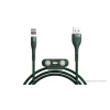Baseus Zinc mágneses kábel USB + Csatlakozóvég szett AFC 5A 1m zöld (CA1T3-B06) thumbnail
