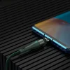 Baseus Zinc mágneses kábel USB/ USB Type-C AFC 5A 1m zöld (CATXC-NG1) thumbnail