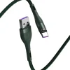 Baseus Zinc mágneses kábel USB/ USB Type-C AFC 5A 1m zöld (CATXC-NG1) thumbnail