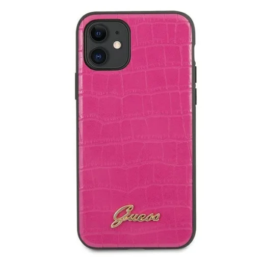 Guess GUHCN61PCUMLCRPI Croco iPhone 11 tok pink - 4