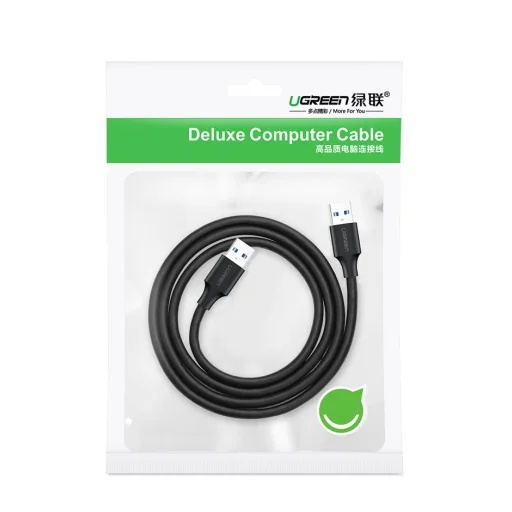 Ugreen USB 2.0 - USB 2.0 kábel 1m fekete (US128 10309) - 12