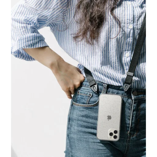 iPhone 12/ 12 Pro Ringke Air Ultravékony TPU gél tok flitteres átlátszó (ARAP0040) - 8