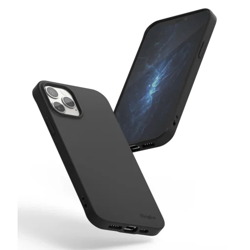 iPhone 12/ 12 Pro Ringke Air S Ultravékony TPU gél tok fekete (ADAP0028) - 6