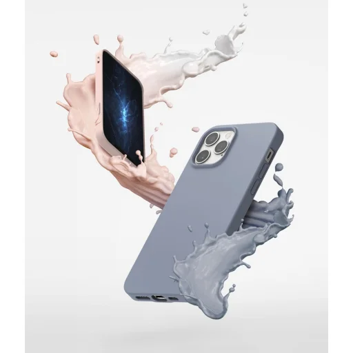 iPhone 12/ 12 Pro Ringke Air S Ultravékony TPU gél tok pink sand (ADAP0029) - 3