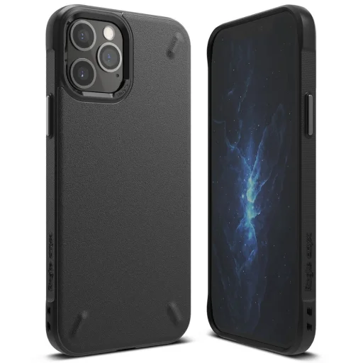 iPhone 12/ 12 Pro Ringke Onyx tok fekete (OXAP0022) - 4