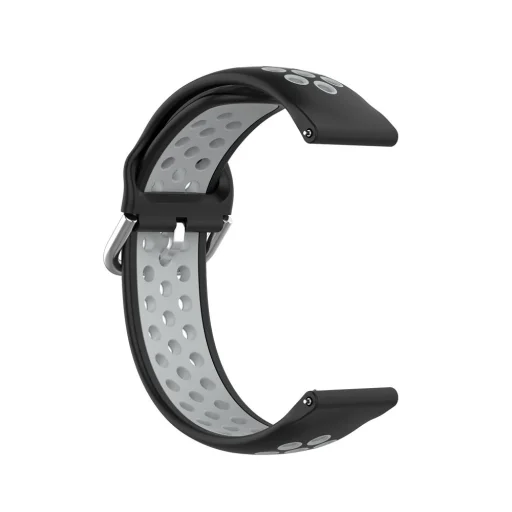 Tech-Protect SOFTBAND Samsung Galaxy Watch 3 41MM óraszíj fekete/szürke - 2