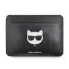 Karl Lagerfeld Leather Choupette Sleeve tok Macbook tok 13'' Air/Pro (KLCS133CHBK) thumbnail