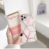 iPhone 12/ 12 Pro Tech-Protect Marble tok pink thumbnail