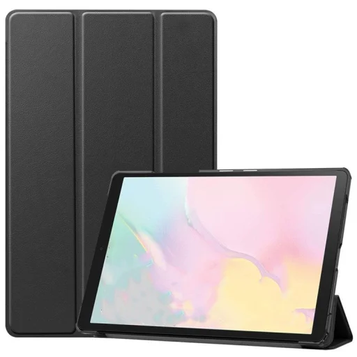 Samsung Galaxy Tab A7 10.4 T500/T505 fekete tok Smartcase Tech-Protect - 1