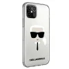 iPhone 12 mini Karl Lagerfeld KLHCP12SKTR Karl Head tok átlátszó thumbnail