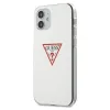 iPhone 12 mini  Guess GUHCP12SPCUCTLWH Triangle tok fehér thumbnail