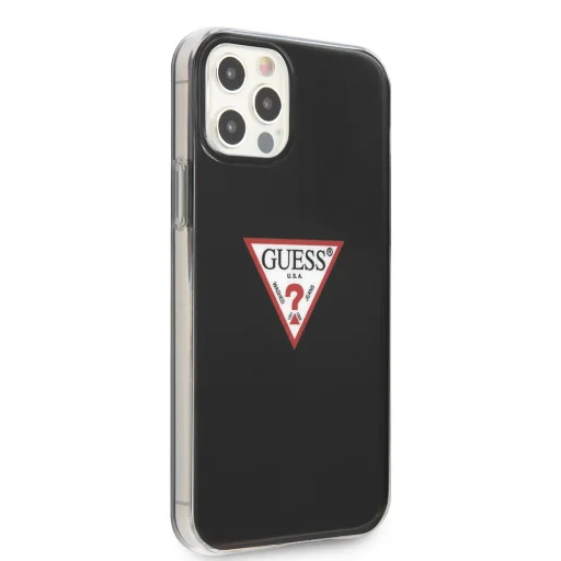iPhone 12 Pro MAX Guess GUHCP12LPCUCTLBK Triangle tok fekete - 3