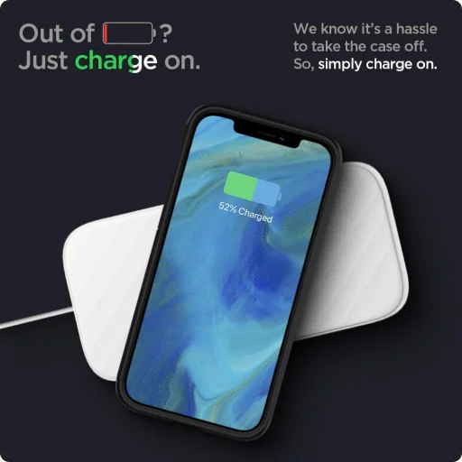 iPhone 12 Pro MAX Spigen Tough Armor tok kihajtható támasszal fekete (ACS01626) - 9