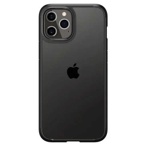 iPhone 12/ 12 Pro Spigen Ultra Hybrid tok Matt fekete (ACS01703) - 3
